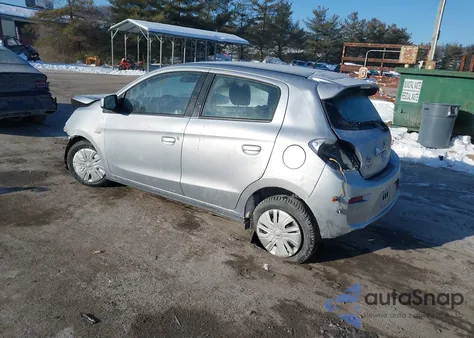 2020 Mitsubishi Mirage Es from USA, damaged, VIN ML32A3HJ8LH005377